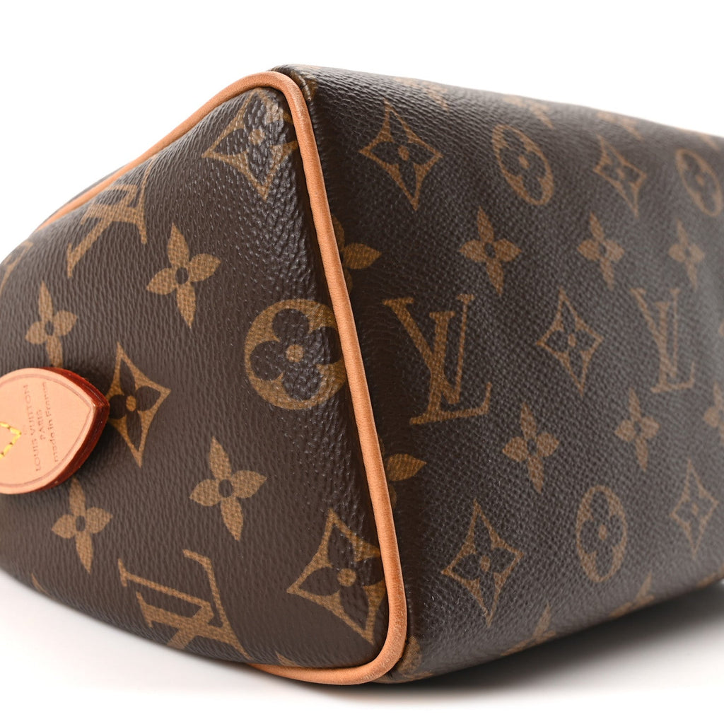 Louis Vuitton Monogram Speedy Bandouliere 20 Black