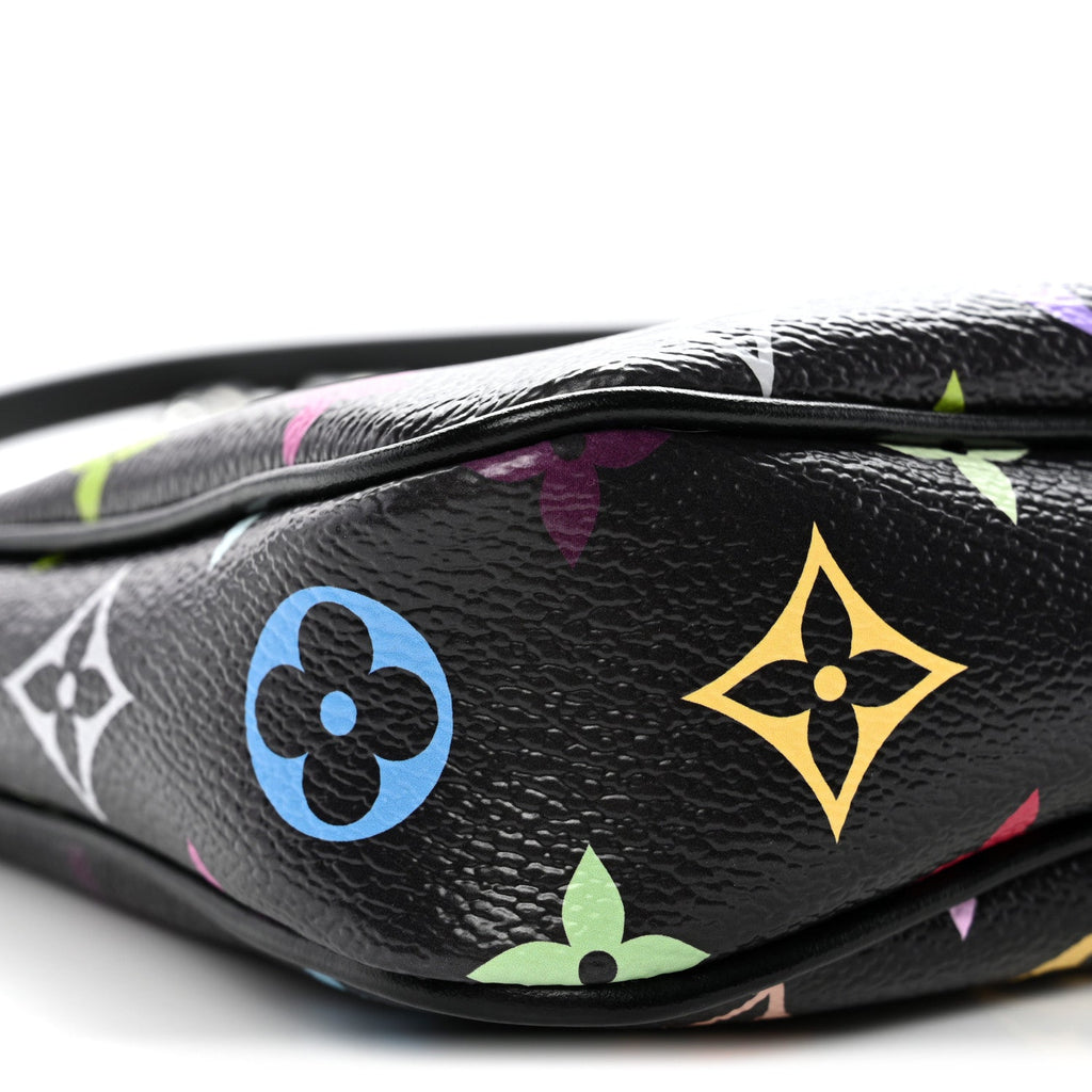 Louis Vuitton LV X TM Monogram Multicolor Pochette Accessories Black