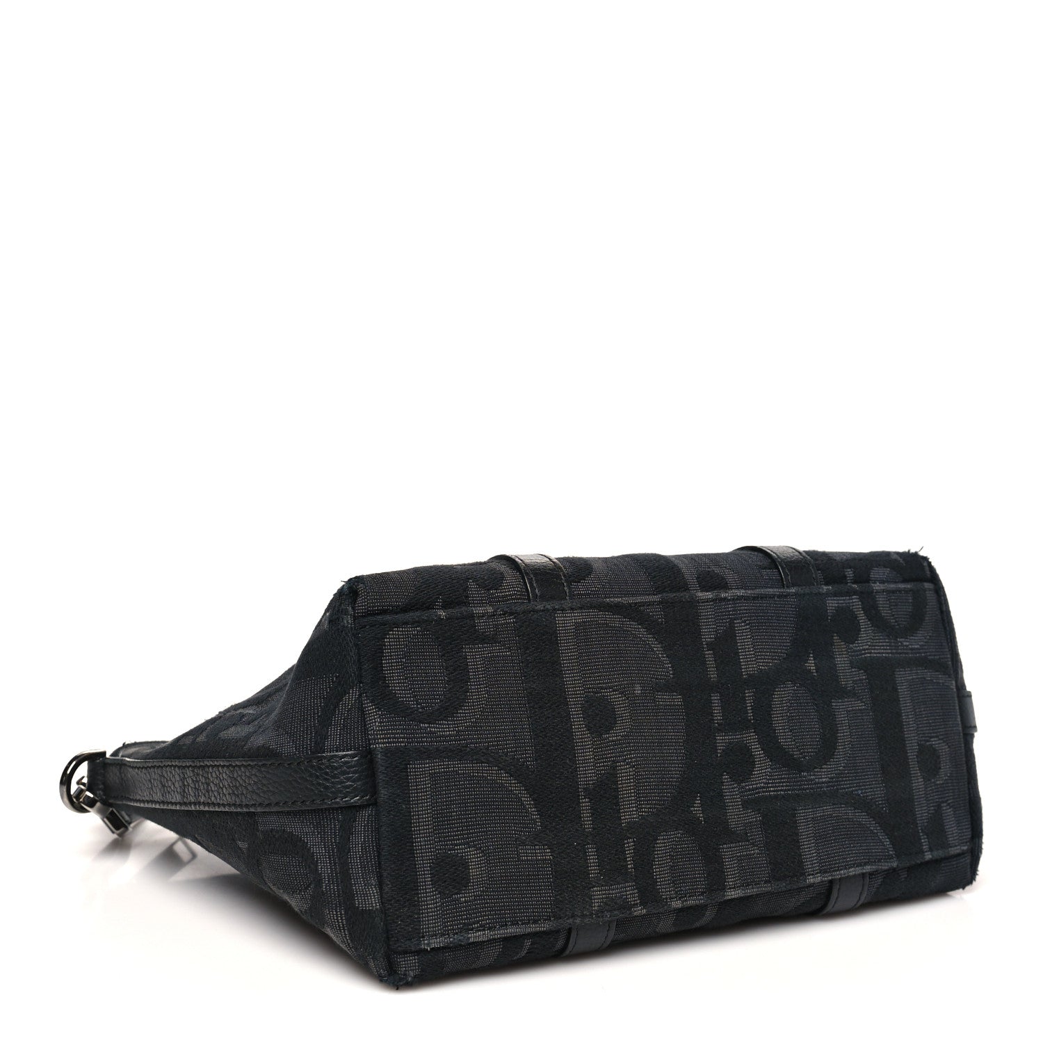 Christian Dior Maxi Oblique Jacquard Weekender 25 Black