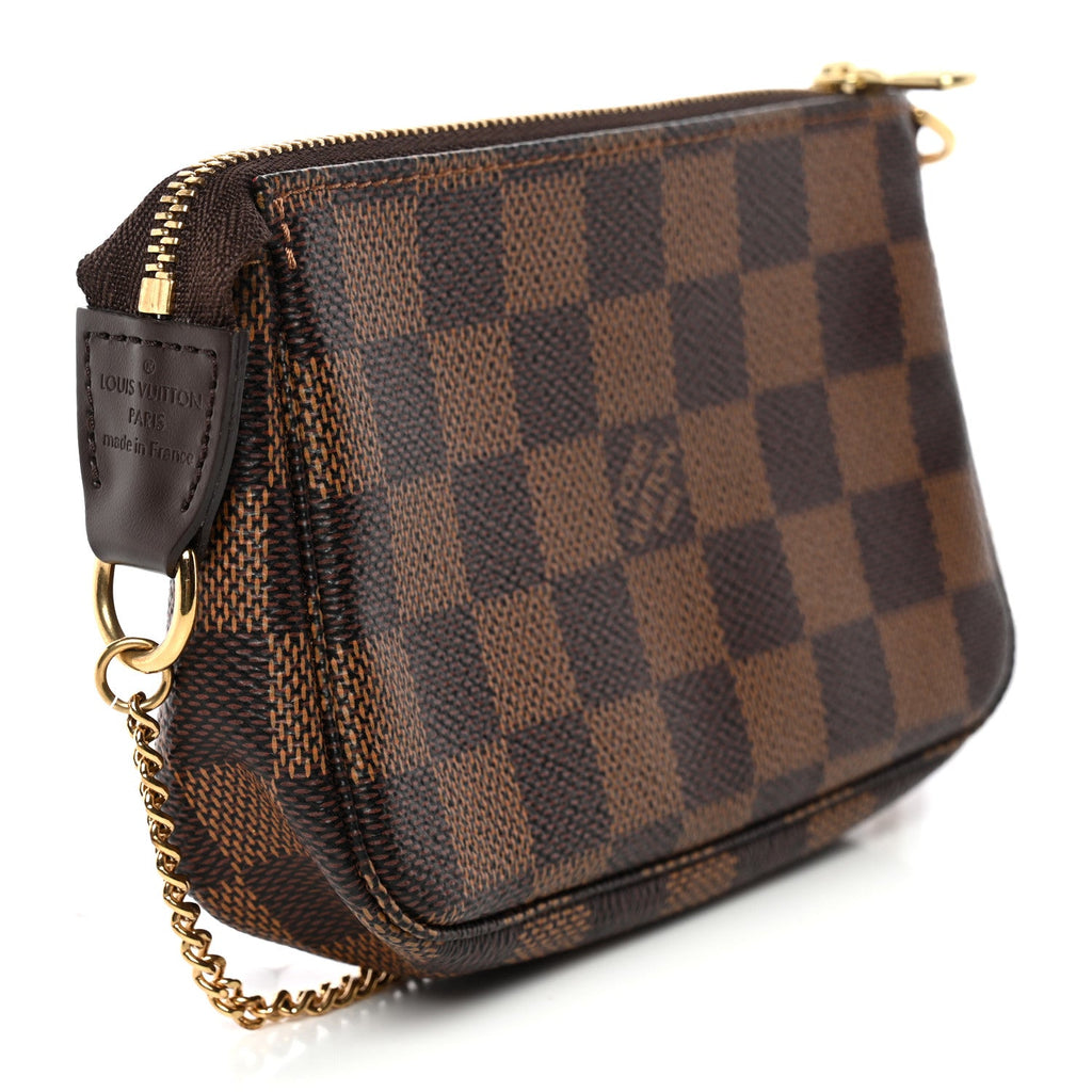 Louis Vuitton Damier Ebene Mini Pochette Accessories