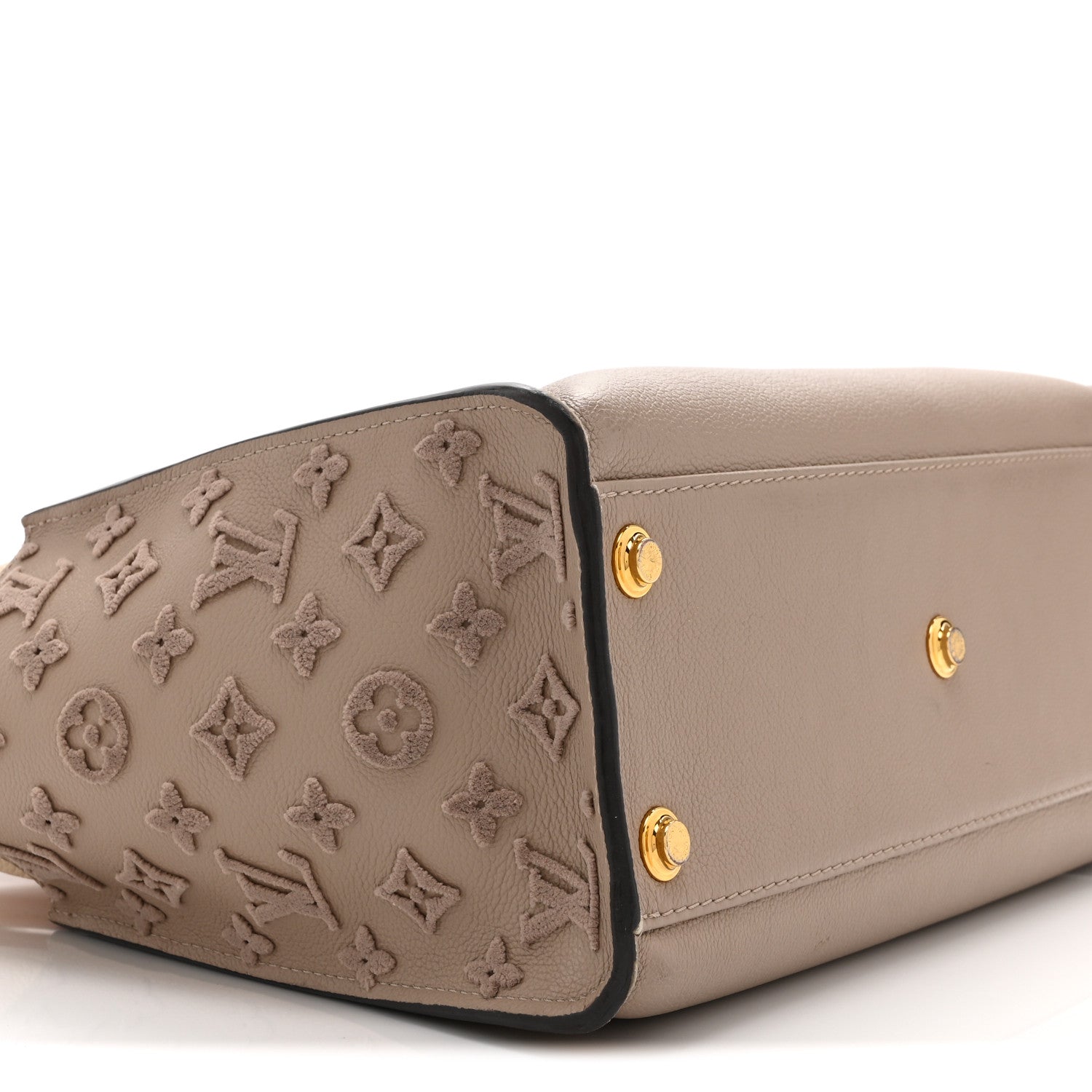 Louis Vuitton Calfskin Monogram Tufting On My Side Galet
