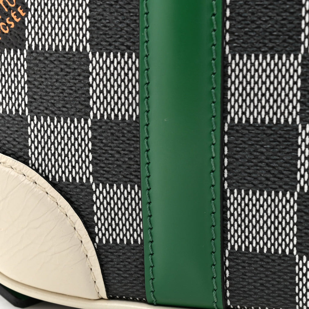 Louis Vuitton Damier Valisette BB Black White
