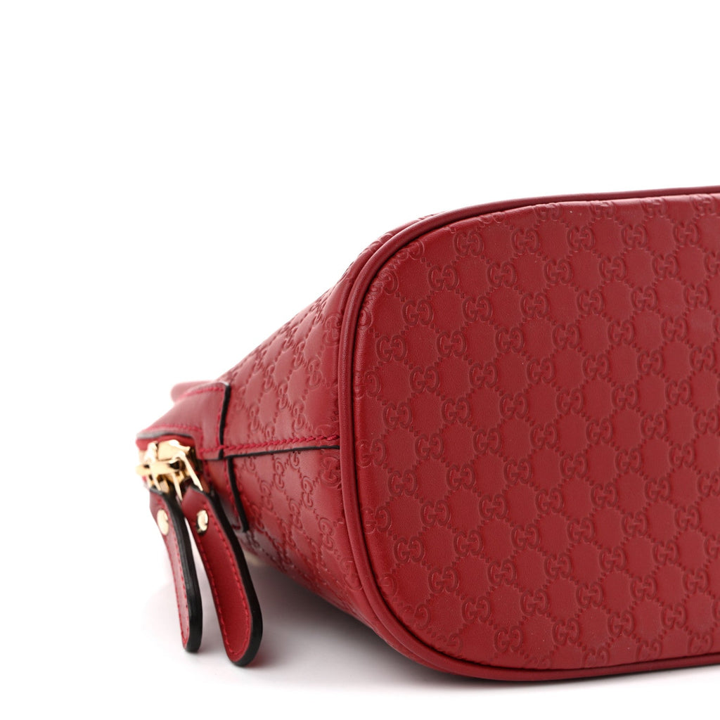 Gucci Soft Microguccissima Mini Dome Bag Rosso