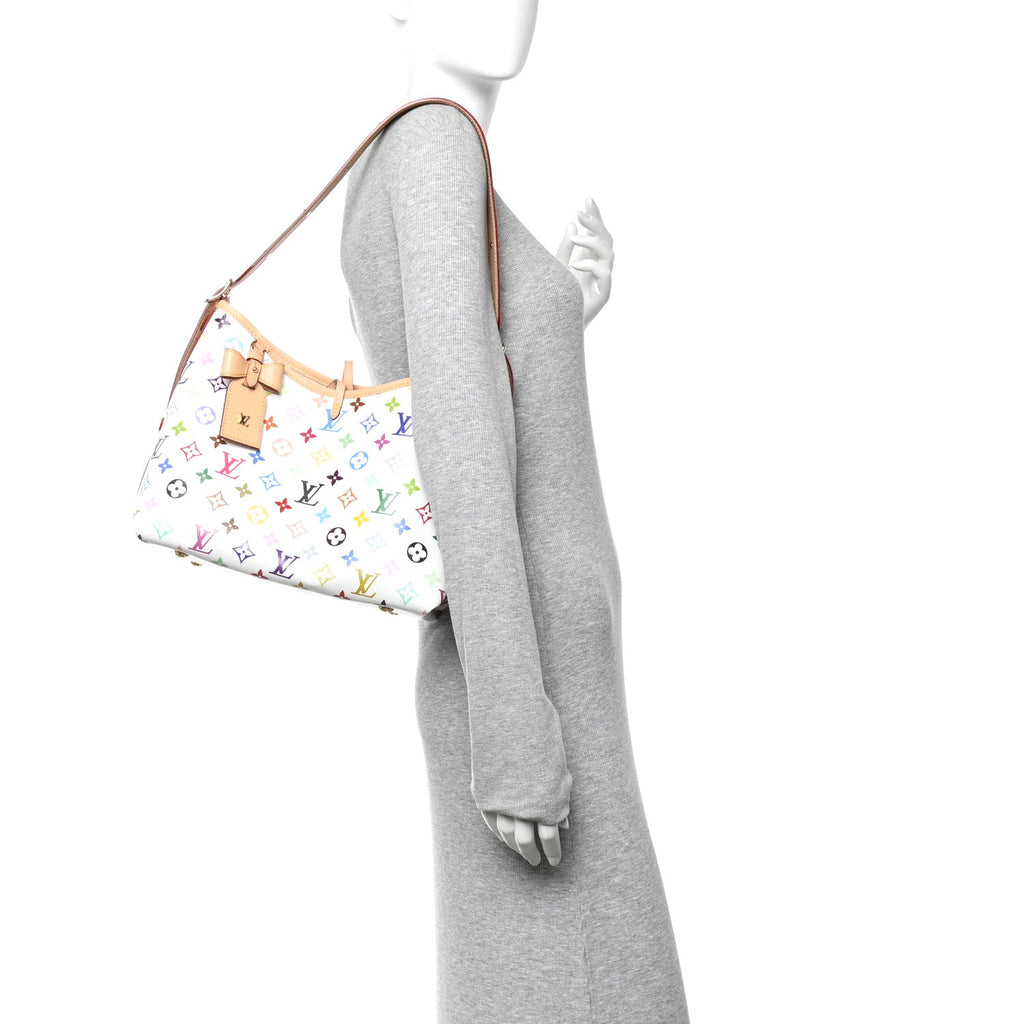 Louis Vuitton LV X TM Monogram Multicolor CarryAll PM White