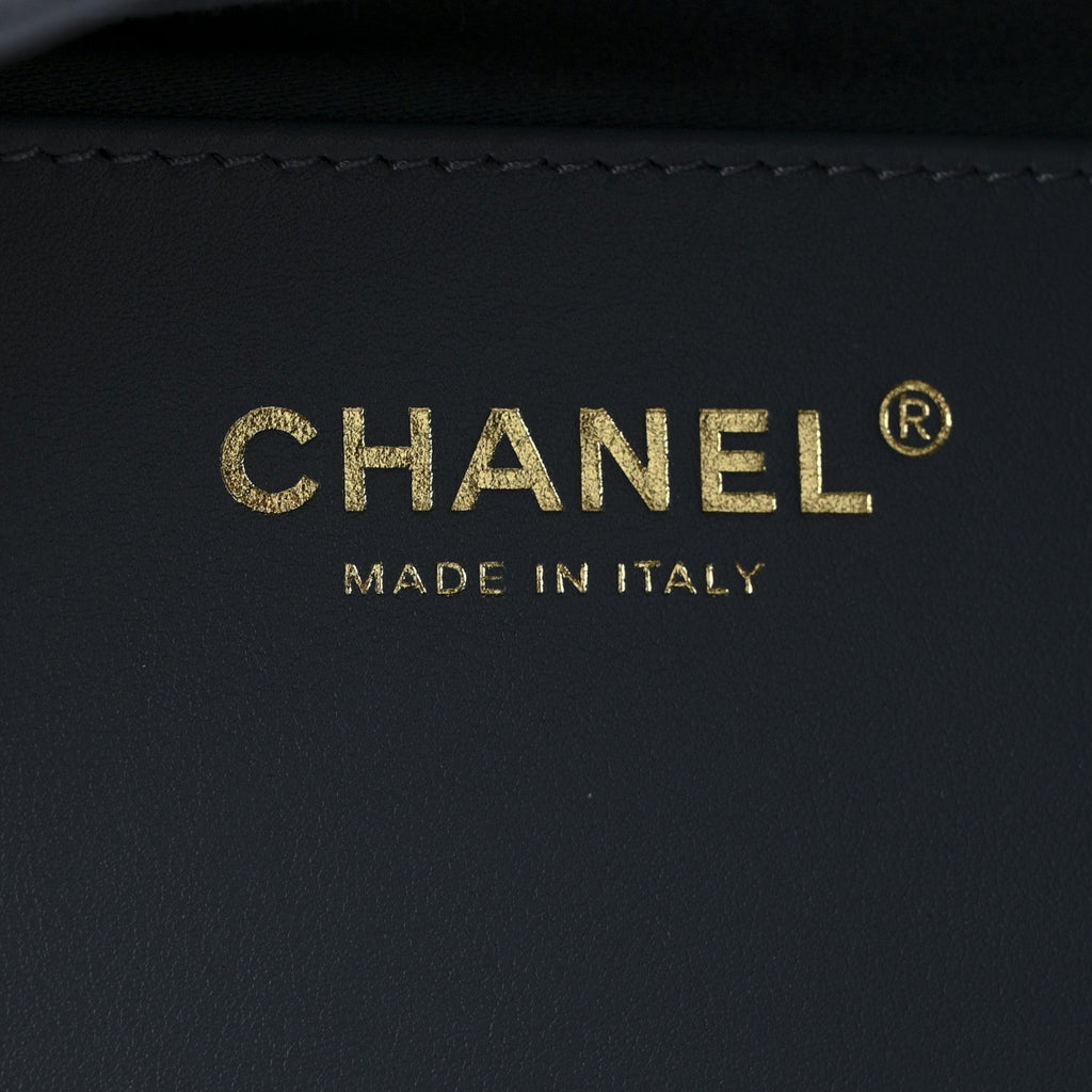 Chanel Suede Quilted Medium Chanel 25 Handbag Blue