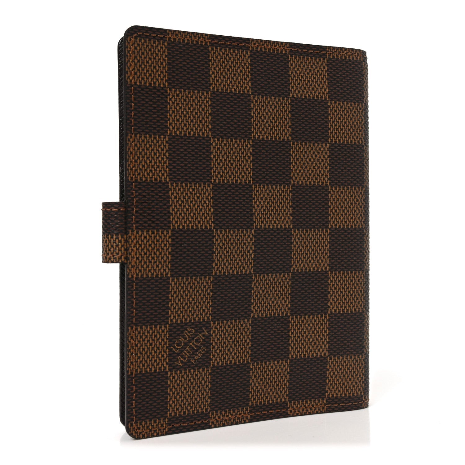 Louis Vuitton Damier Ebene Small Ring Agenda Cover
