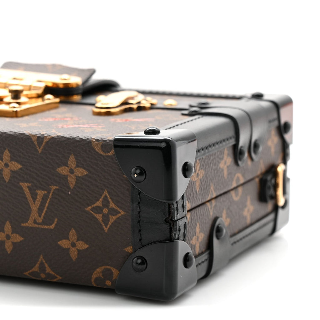 Louis Vuitton Monogram Petite Malle Black