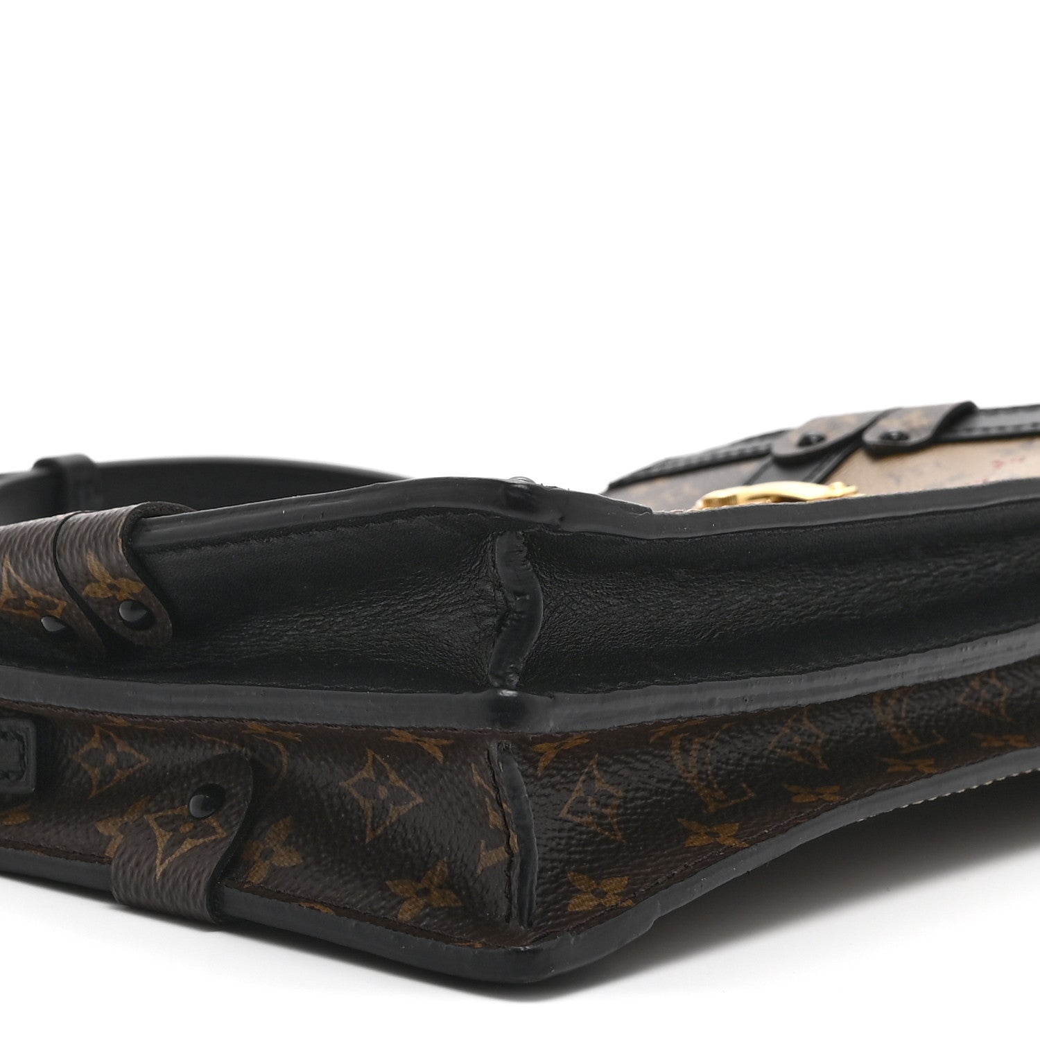 Louis Vuitton Reverse Monogram Trunk Clutch