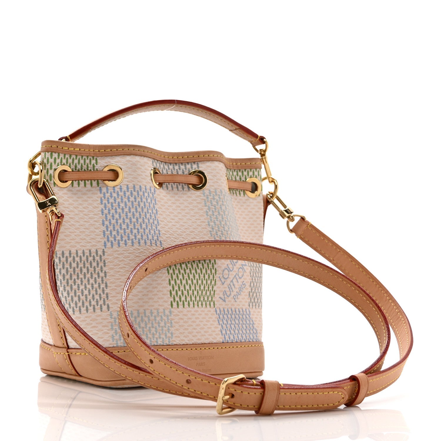 Louis Vuitton Damier Giant Nano Noe Pistachio