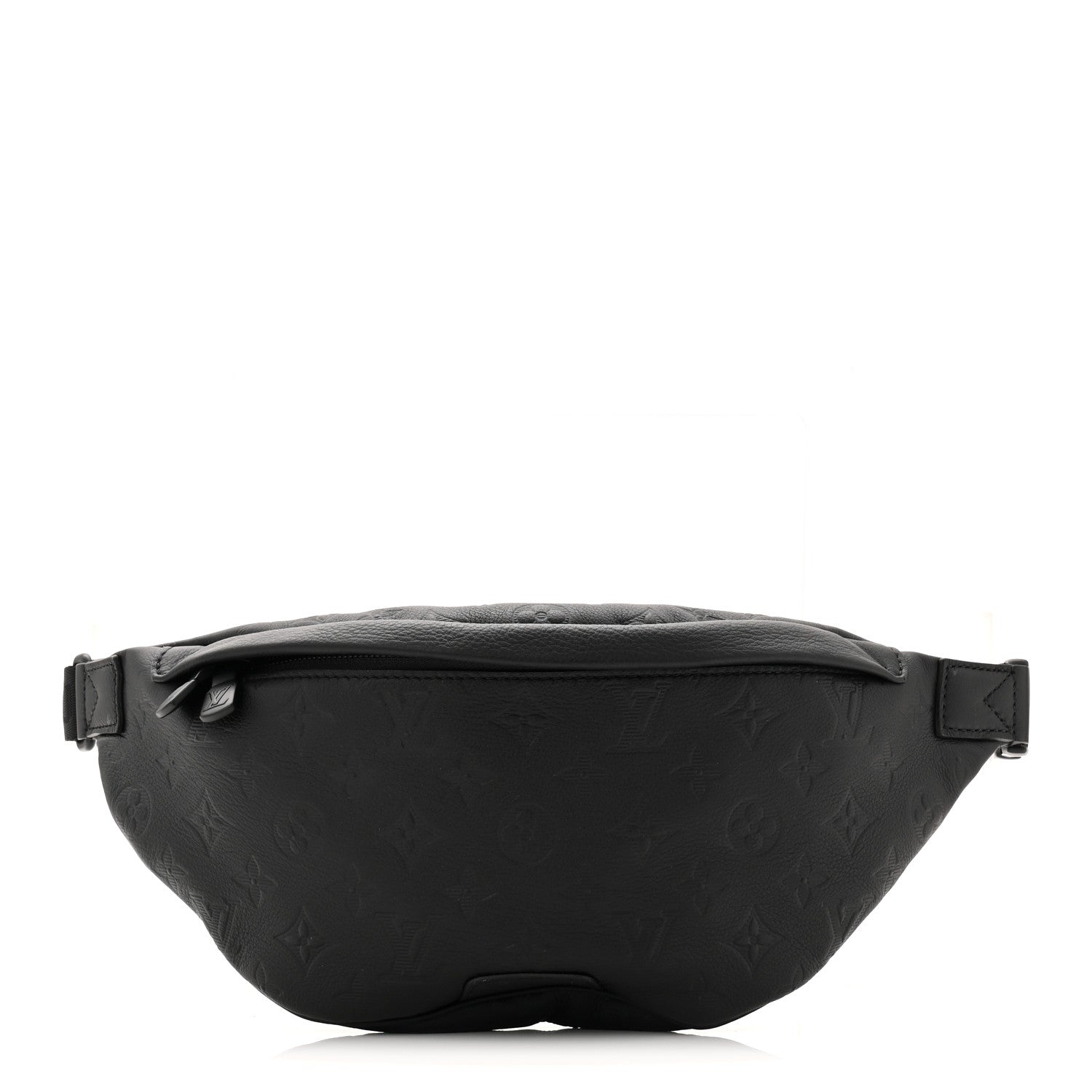 Louis Vuitton Calfskin Monogram Shadow Discovery Bumbag Black