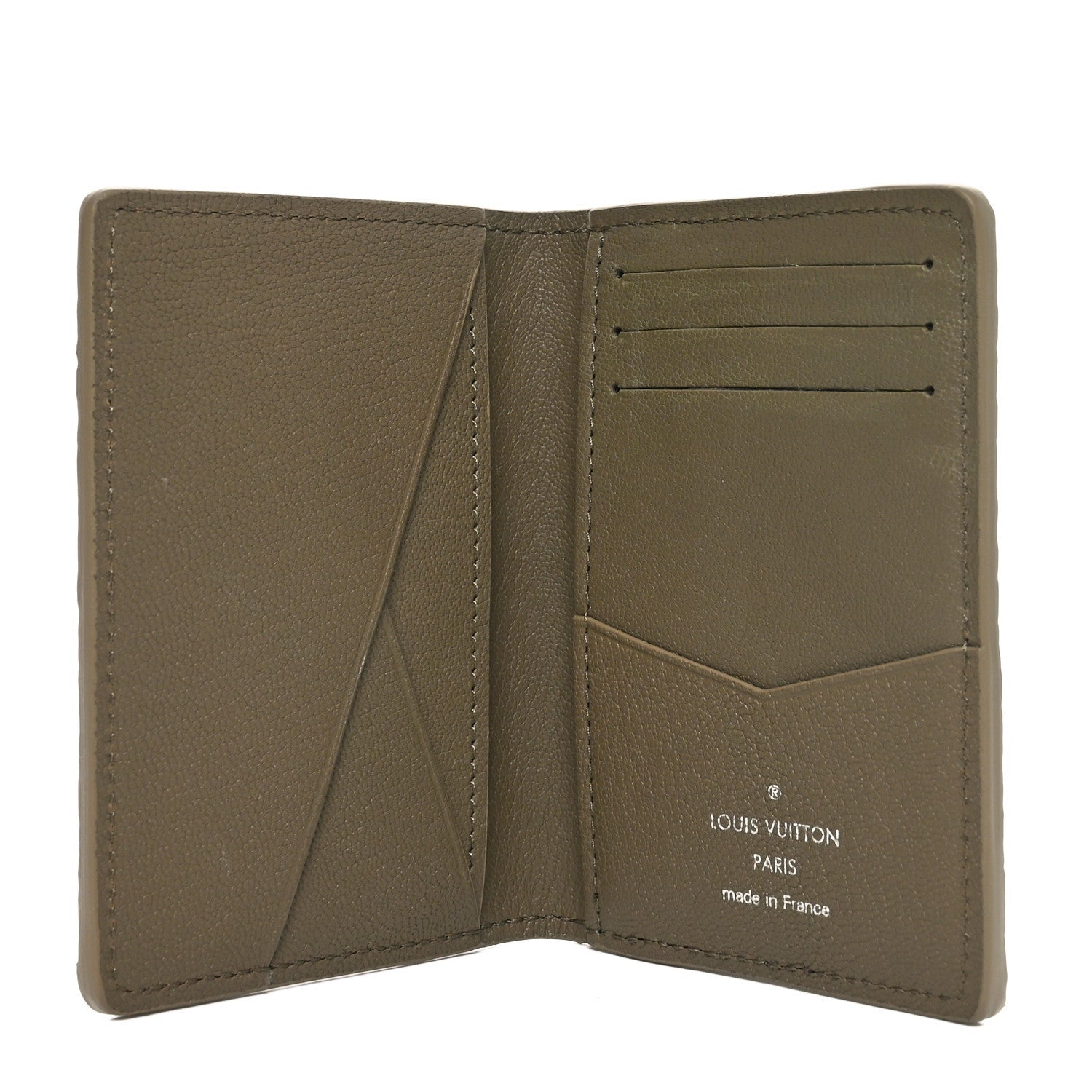 Louis Vuitton Crocodile Pocket Organizer Sage Green
