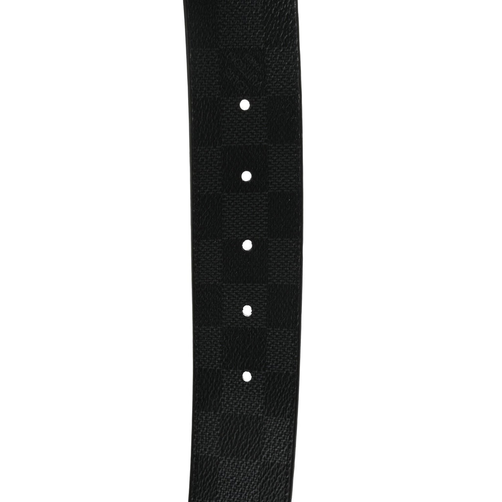 Louis Vuitton Damier Graphite 40mm LV Initiales 100 40 Belt