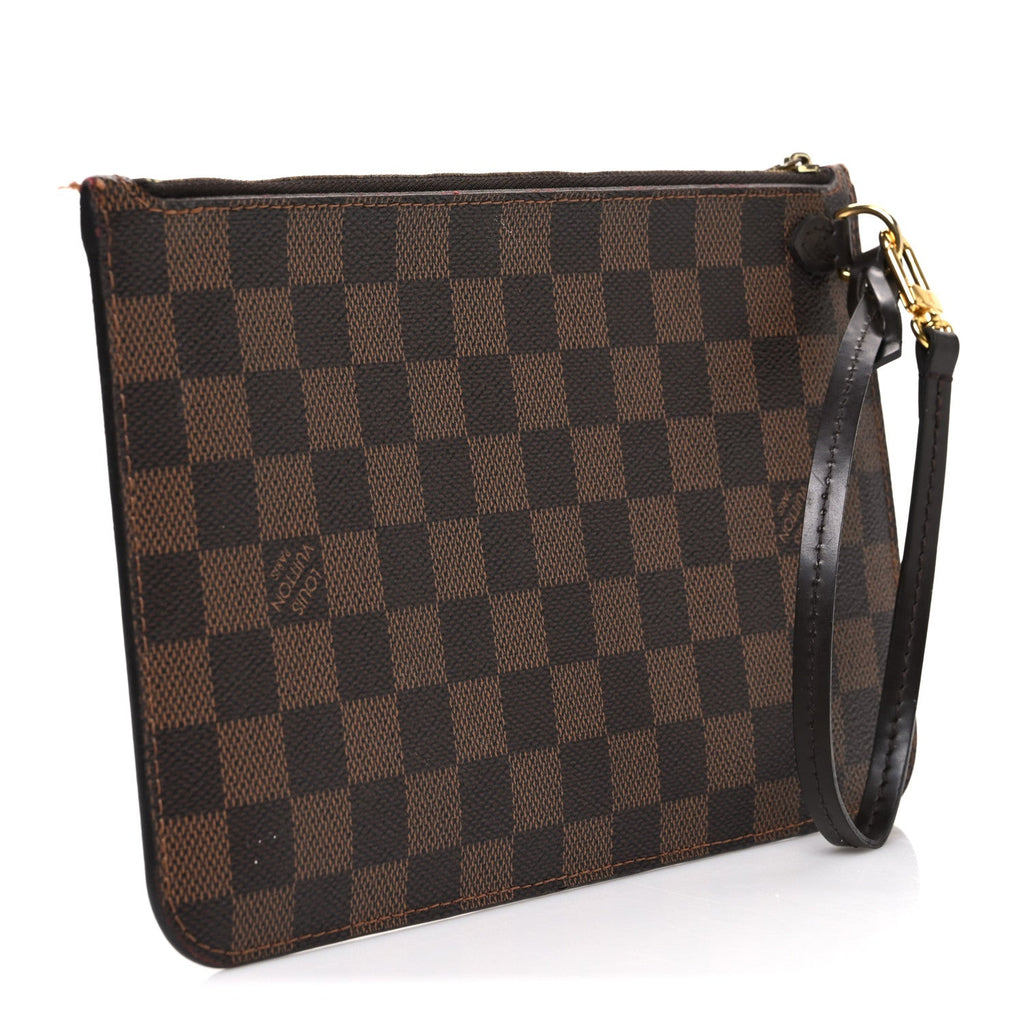 Louis Vuitton Damier Ebene Neverfull MM GM Pochette