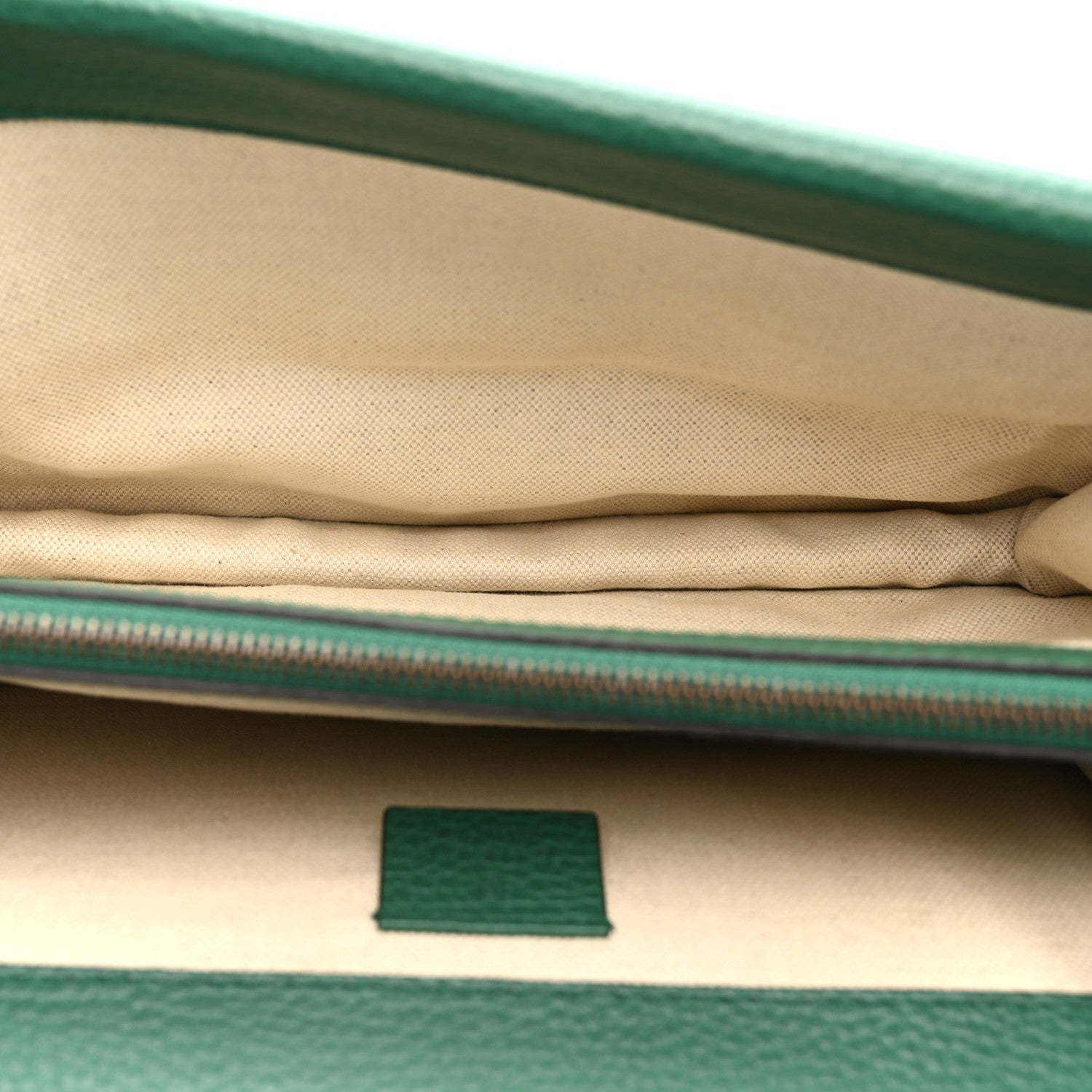 Gucci Dollar Calfskin Crystal Small Dionysus Shoulder Bag Emerald