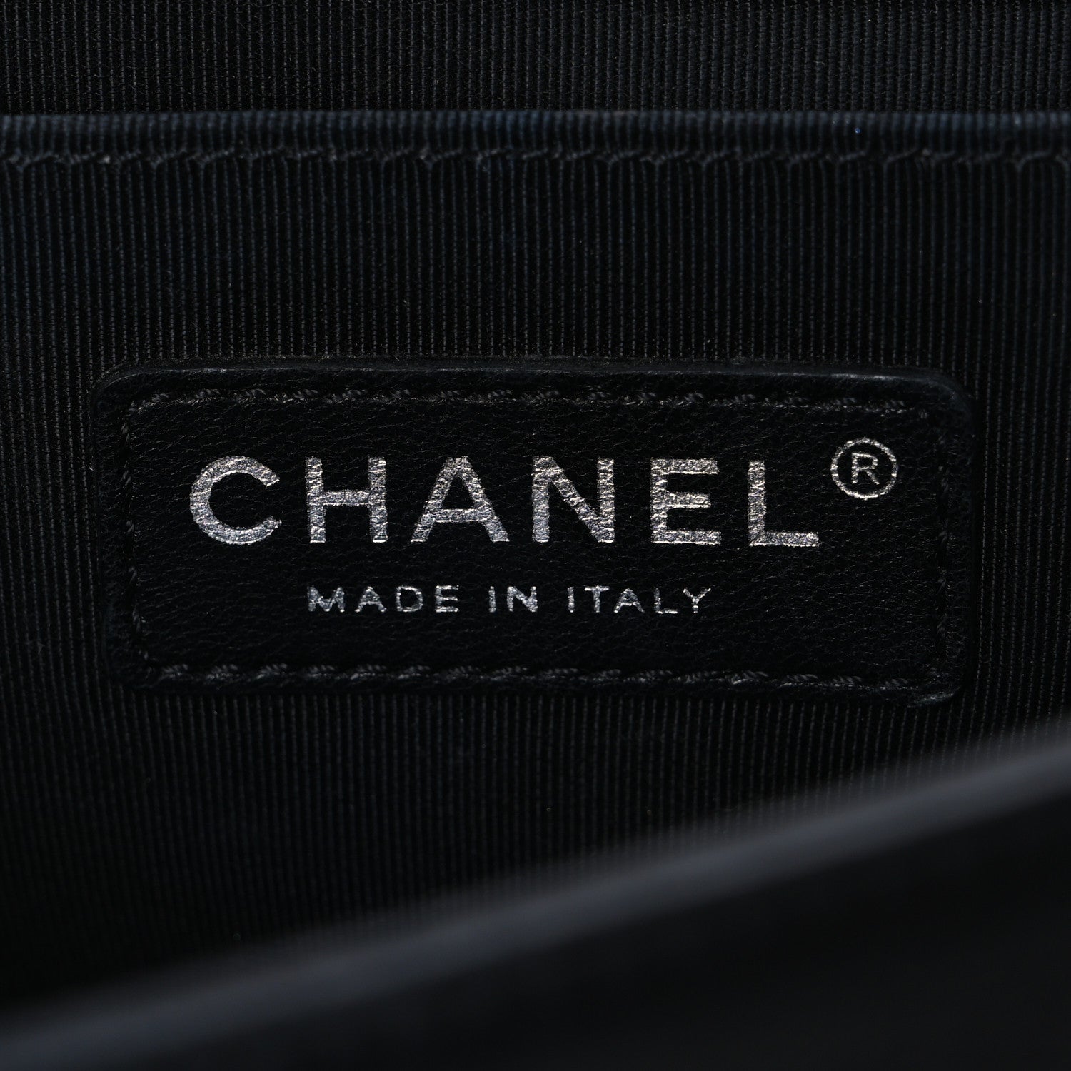 Chanel Lambskin Quilted Medium Boy Flap Black