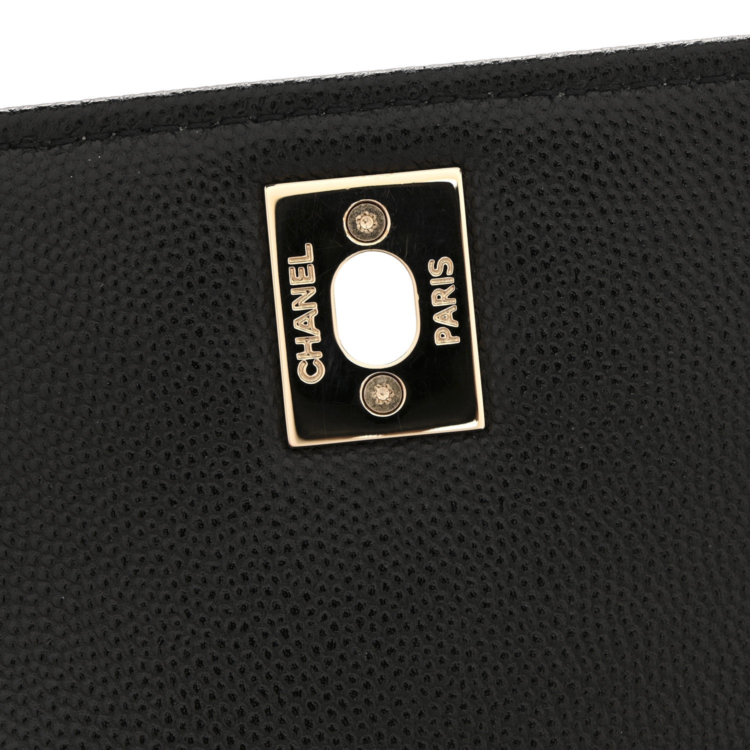 Chanel Caviar Quilted Mini Coco Handle Flap Black