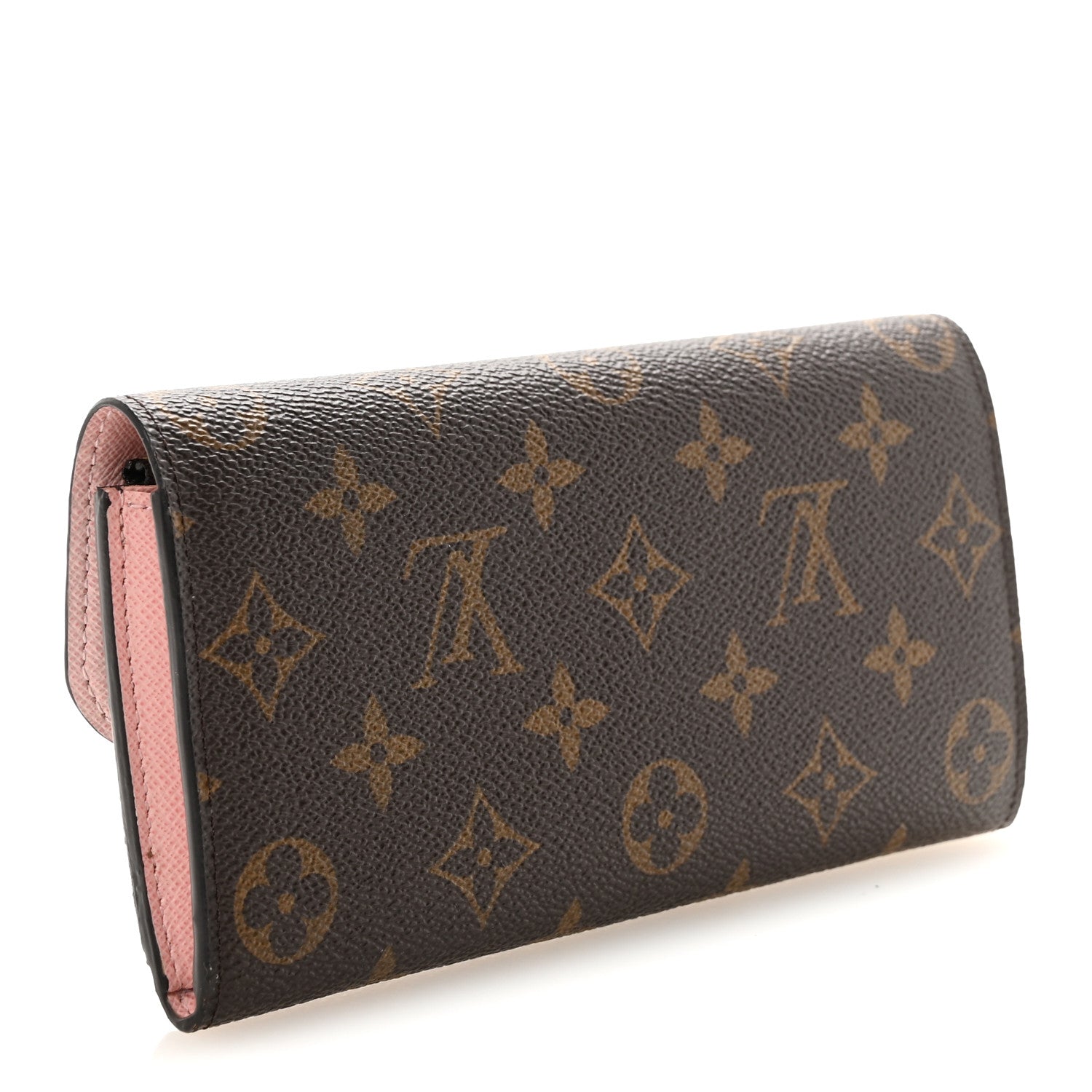 Louis Vuitton Monogram Emilie Wallet Rose Ballerine
