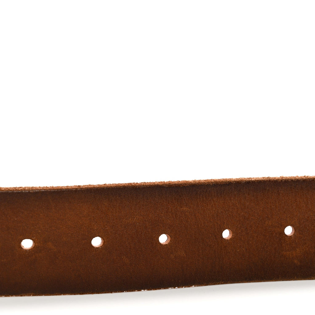 Gucci Faded Calfskin Double G 40mm Belt 85 34 Cuir