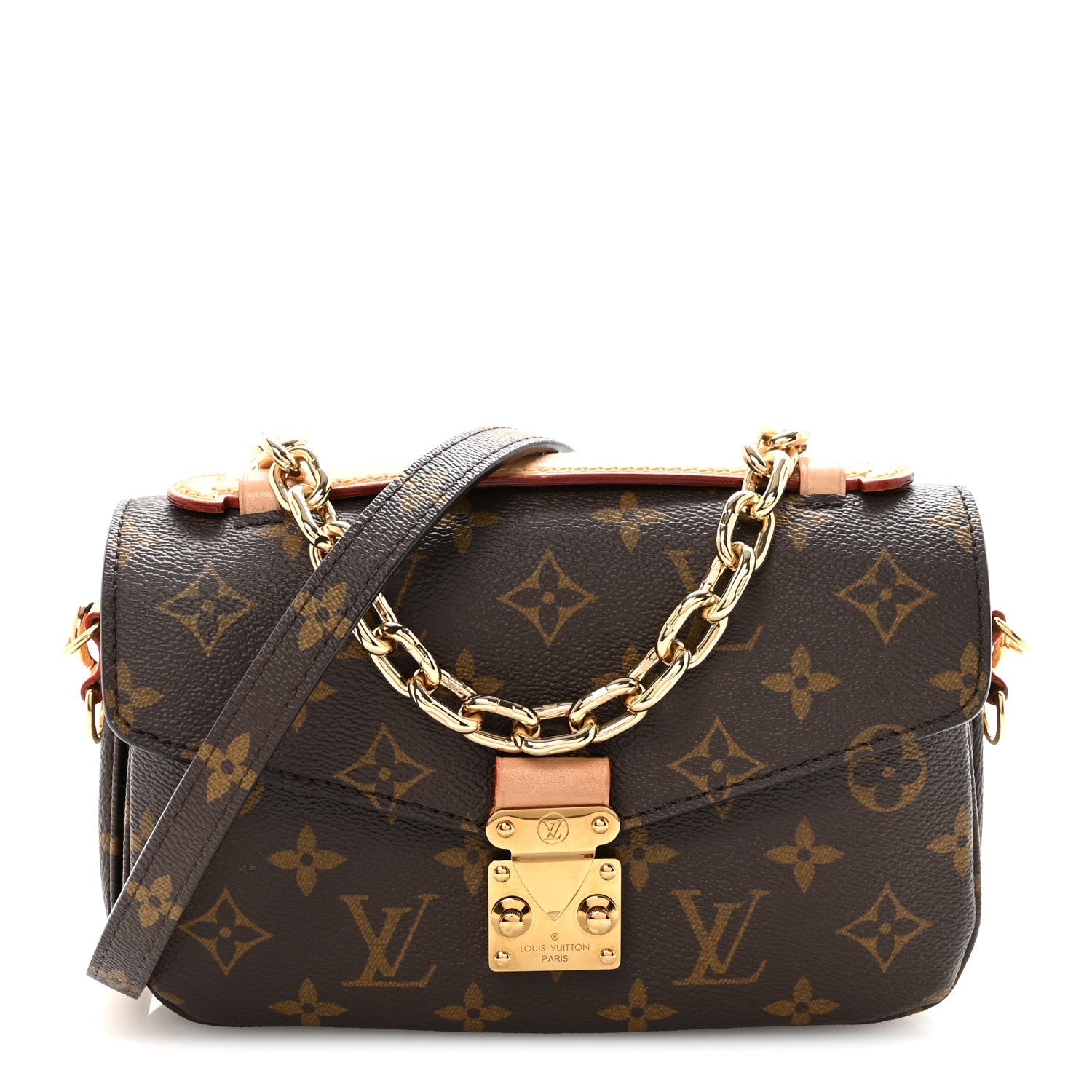 Louis Vuitton Monogram Pochette Metis East West