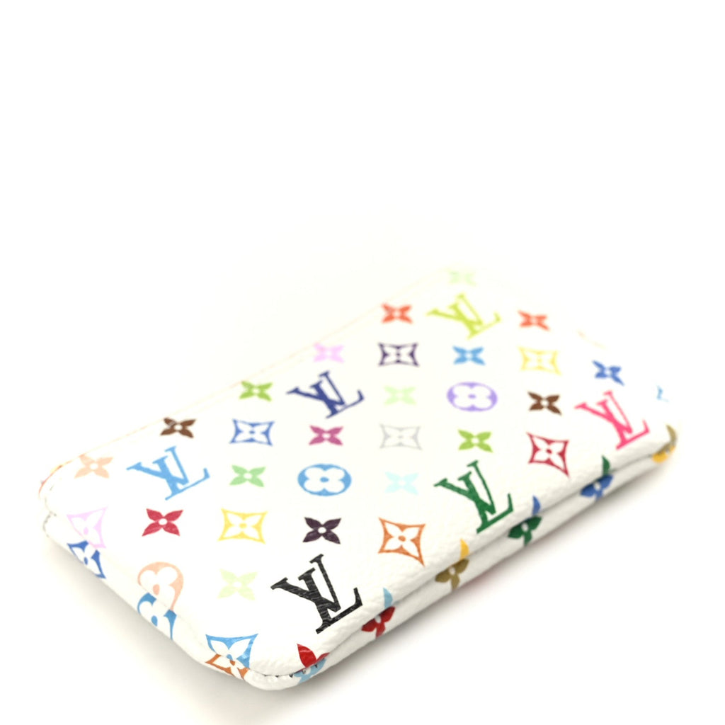 Louis Vuitton LV X TM Monogram Multicolor Key Pouch White