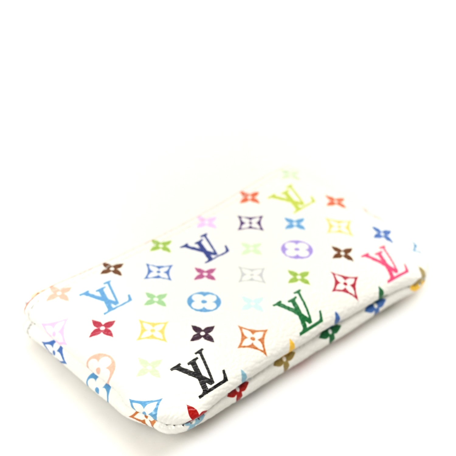 Louis Vuitton LV X TM Monogram Multicolor Key Pouch White