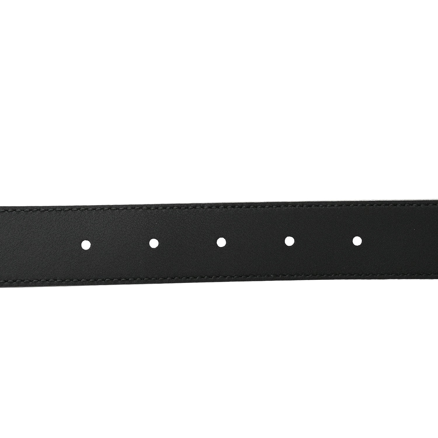 Gucci Calfskin Double G 30mm Belt 75 30 Black