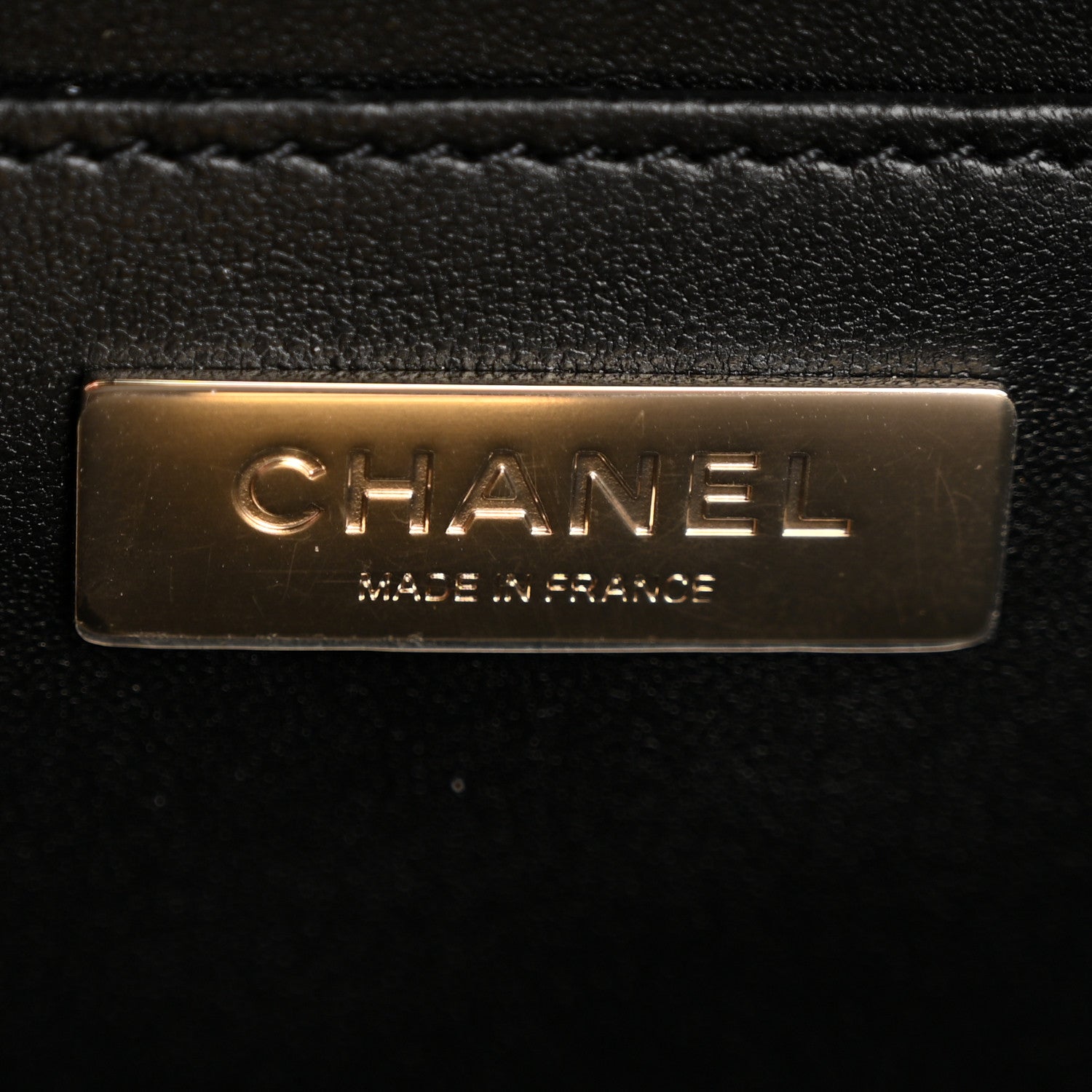 Chanel Lambskin Quilted Coco Click Bag Black