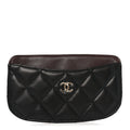 Lambskin Quilted Case Black