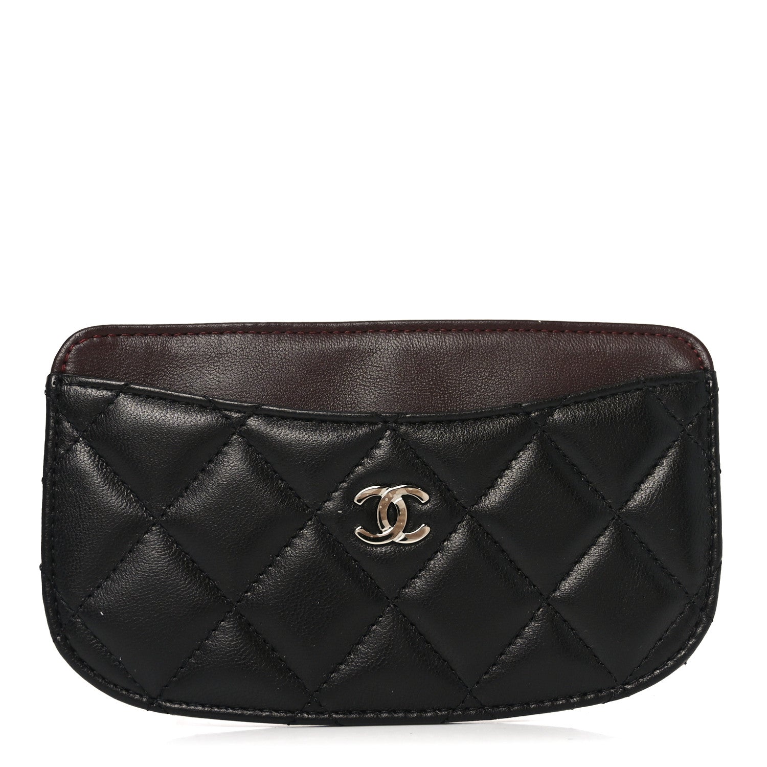 Lambskin Quilted Case Black