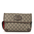 Gucci GG Supreme Monogram Neo Vintage Web Belt Bag Brown