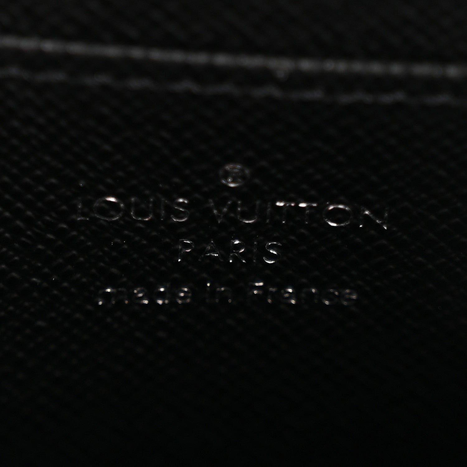 Louis Vuitton Epi Zippy Coin Purse Black