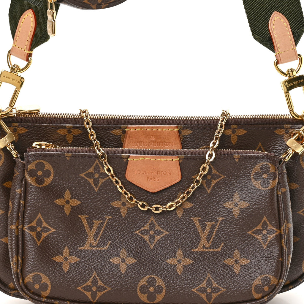Louis Vuitton Monogram Multi Pochette Accessories Kaki