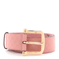 Gucci Soft Microguccissima Margaux Calfskin Belt 80 32 Soft Pink