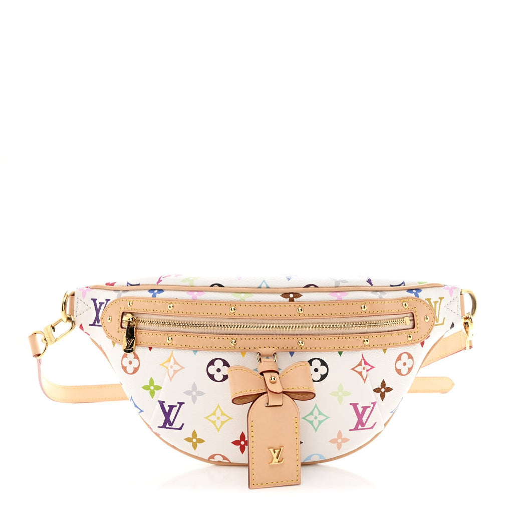 Louis Vuitton LV X TM Monogram Multicolor High Rise Bumbag White