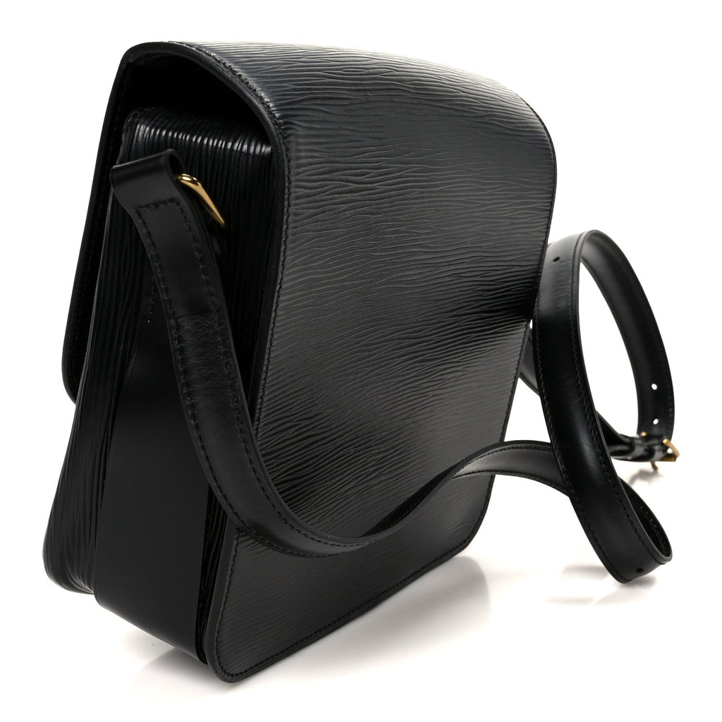 Louis Vuitton Epi Cartouchiere 22 Black