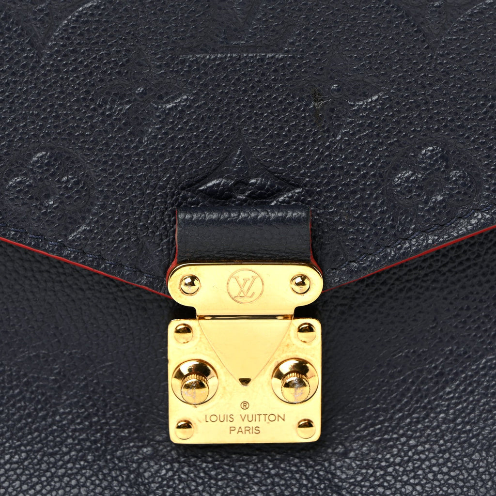 Louis Vuitton Empreinte Pochette Metis Marine Rouge