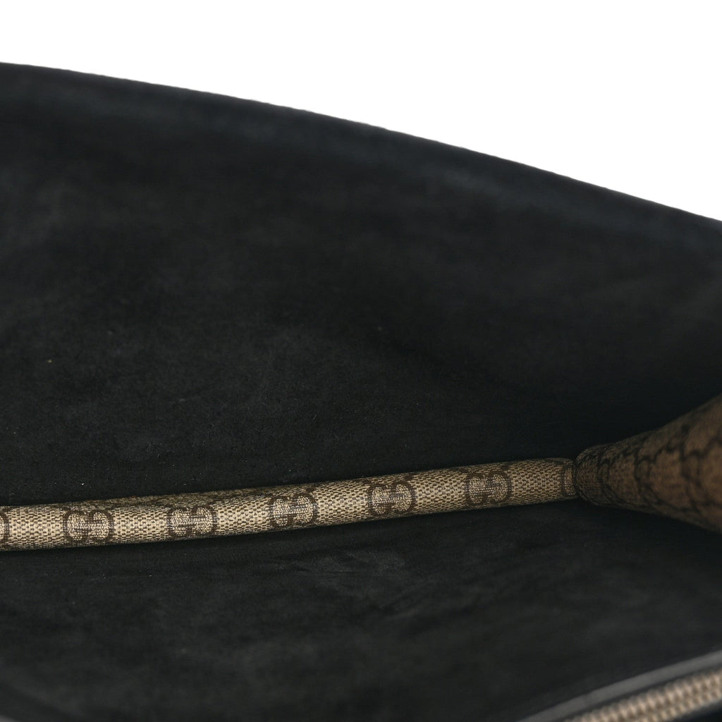 Gucci GG Supreme Monogram Medium Dionysus Shoulder Bag Black