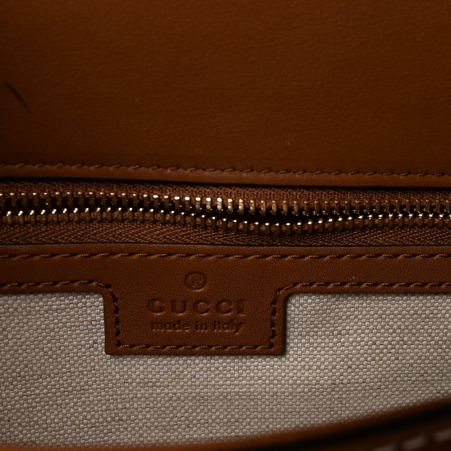 Gucci Calfskin Large Blondie Top Handle Flap Bag Sundial