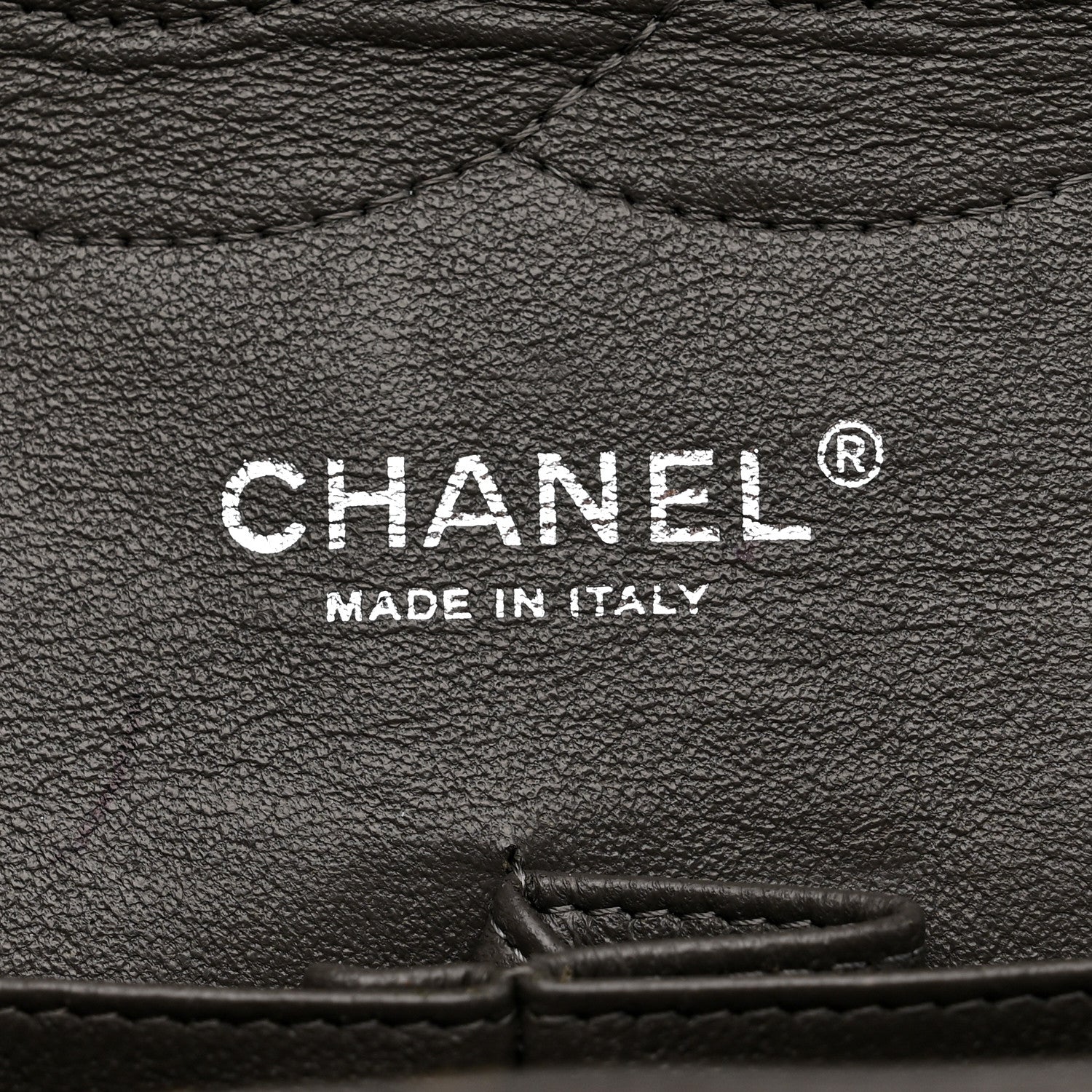 Chanel Caviar Quilted Jumbo Double Flap Grey