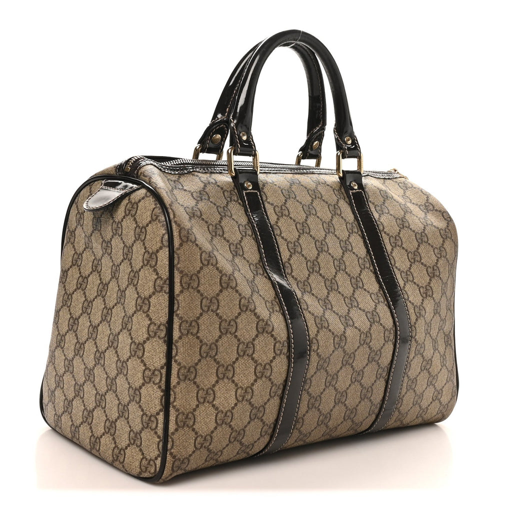 Gucci GG Plus Monogram Medium Joy Boston Dark Brown