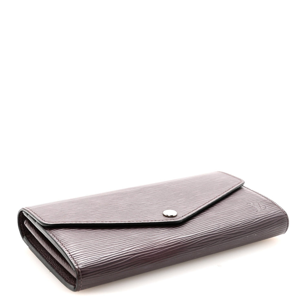 Louis Vuitton Epi Sarah Wallet NM Cassis