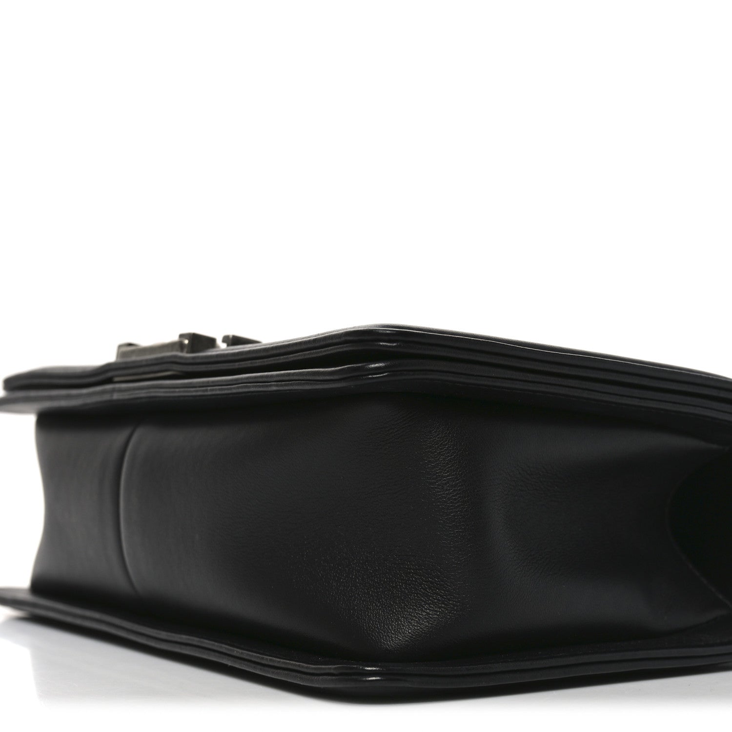 Chanel Calfskin Quilted Medium Boy Flap Black
