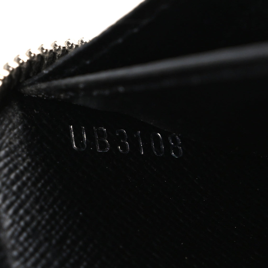 Louis Vuitton Epi Clemence Wallet Black
