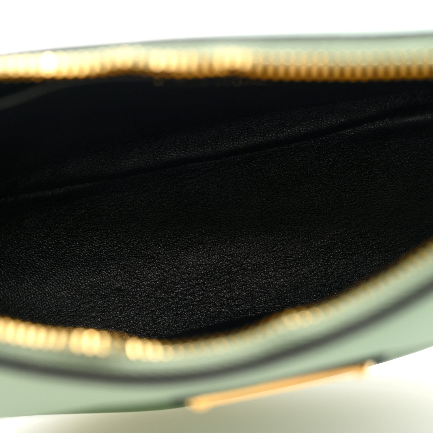 Prada Soft Calfskin Arque Shoulder Bag Green