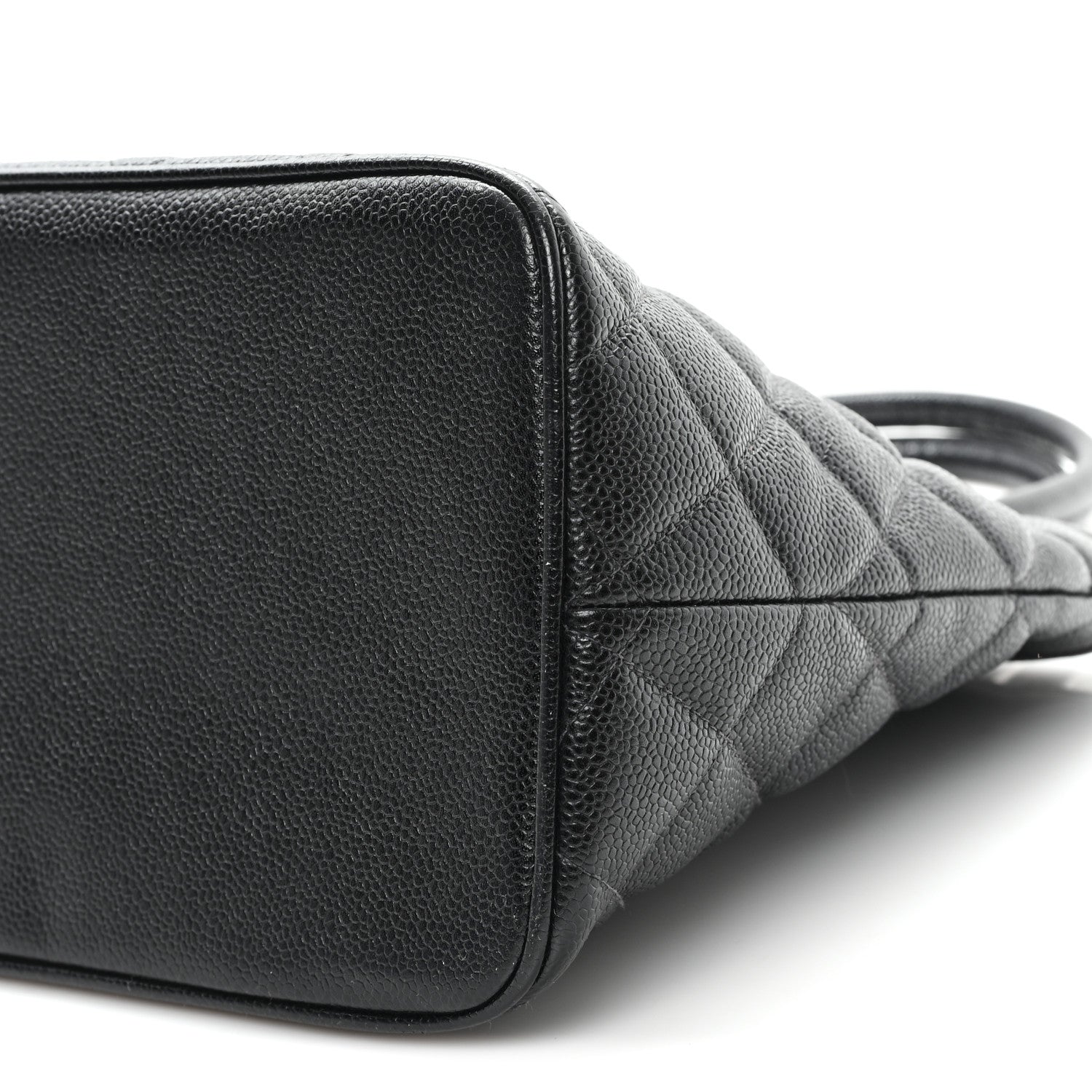 Chanel Caviar Quilted Medallion Tote Black