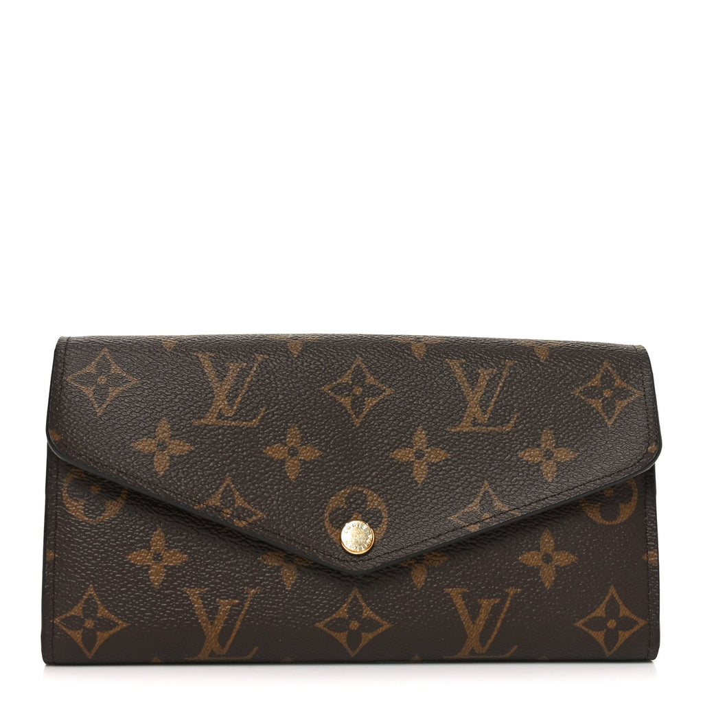 Louis Vuitton Monogram Sarah Wallet NM Coquelicot