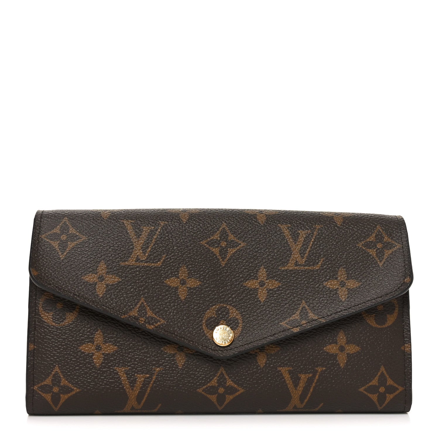 Louis Vuitton Monogram Sarah Wallet NM Coquelicot