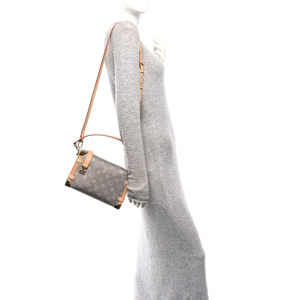 Louis Vuitton Monogram Side Trunk MM Trianon Gray