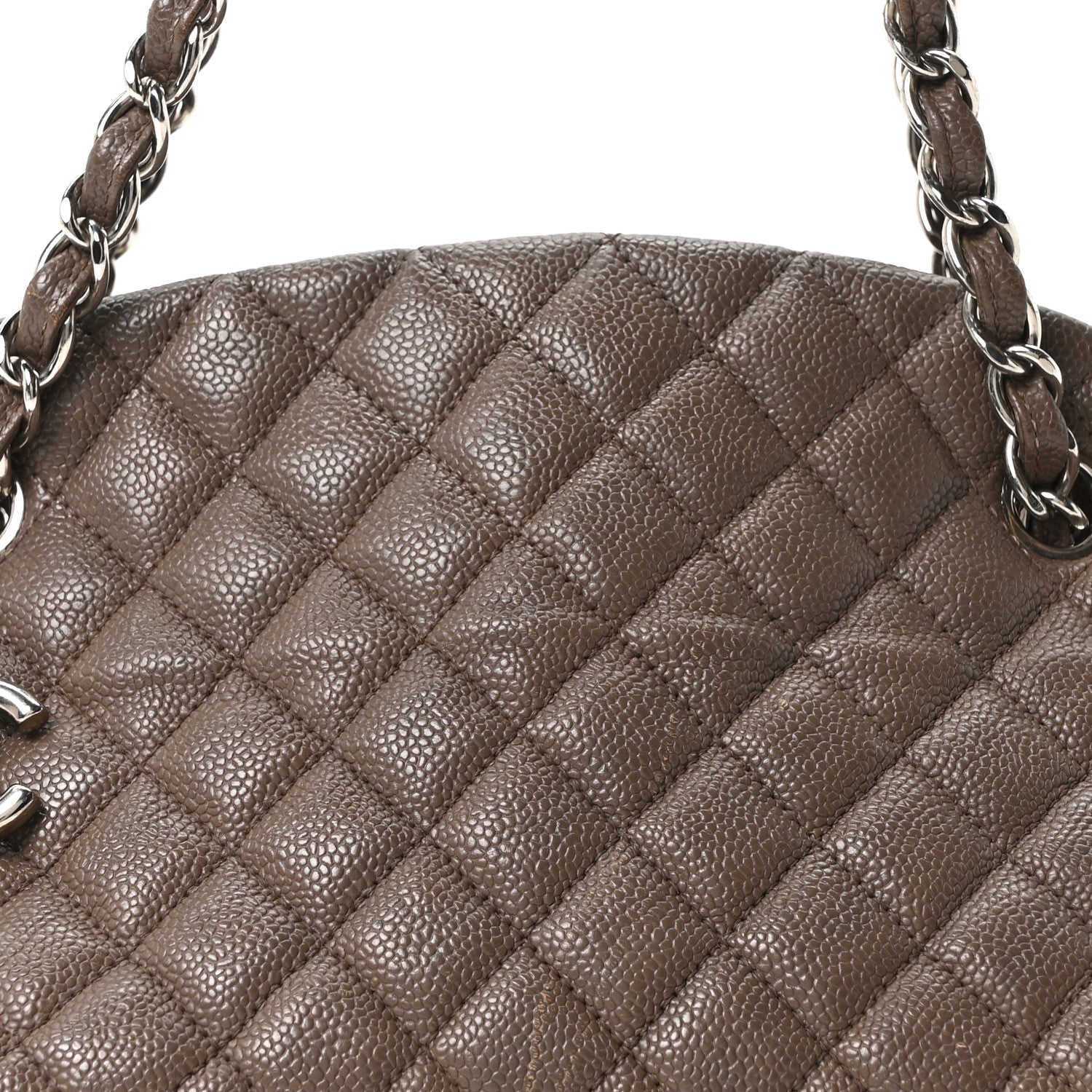Chanel Caviar Quilted Medium Just Mademoiselle Beige