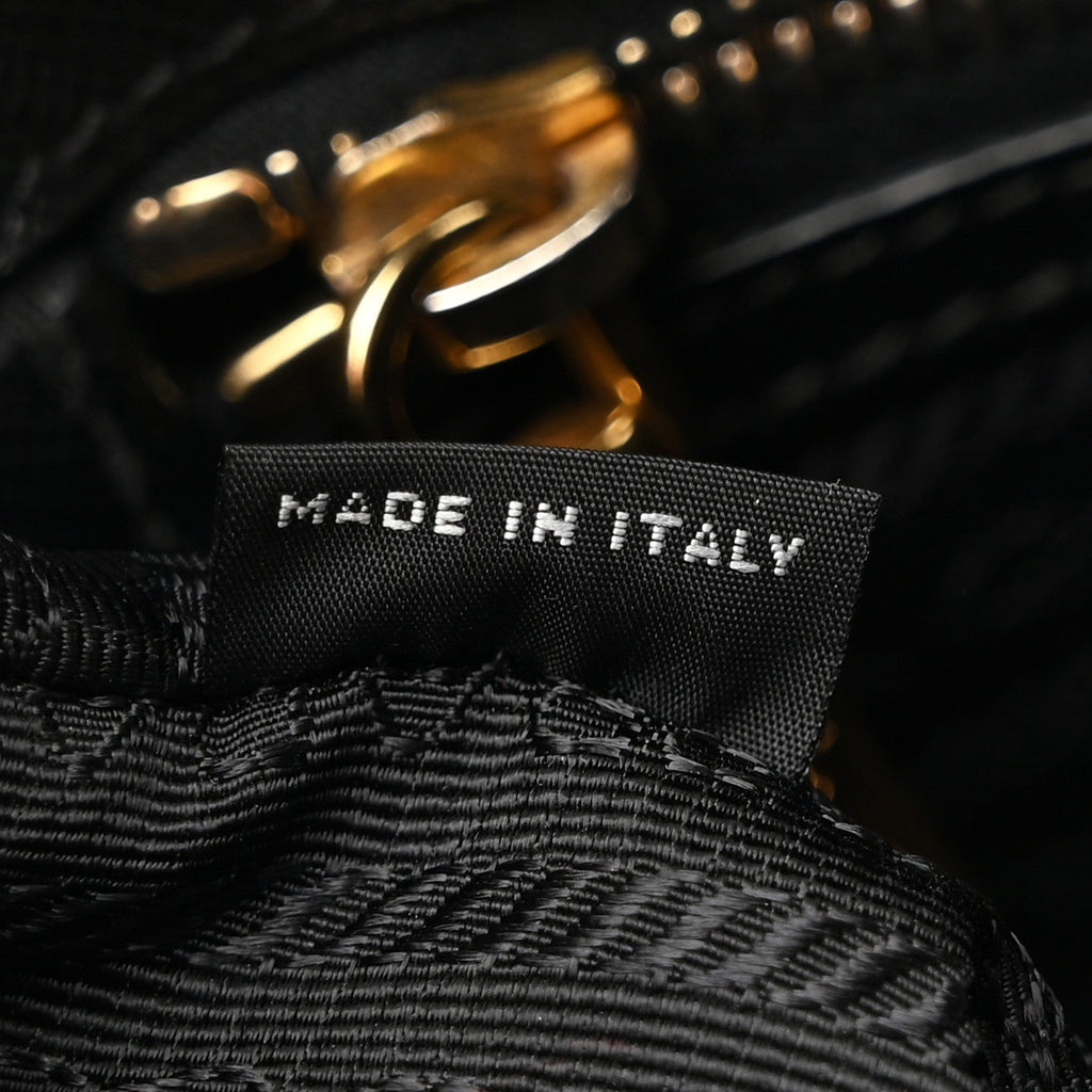 Prada Saffiano Lux Large Tote Black